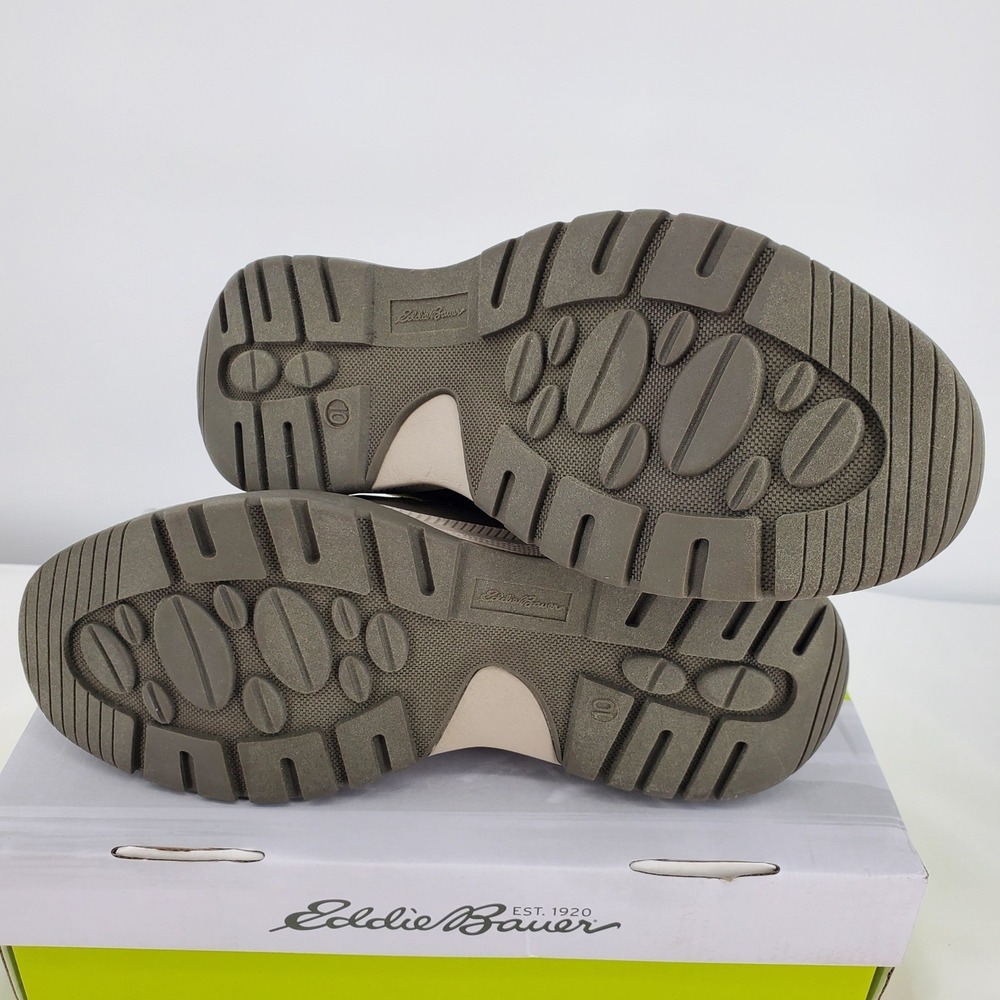 Eddie Bauer Thielsen Trail W Womens 10 Wide Olive Lime Punch Hiking Sneaker New - Picture 3 of 8